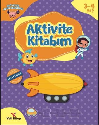 3-4 Yaş Aktivite Kitabım