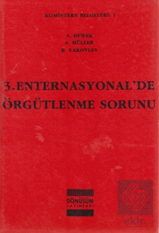 3. Enternasyonal'de Örgütlenme Sorunu