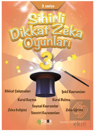 3. Seviye Sihirli Dikkat Zekâ Oyunları 3(İlkokul)