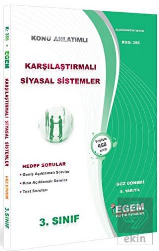 3. Sınıf 5. Yarıyıl Karşılaştırmalı Siyasal Sistem