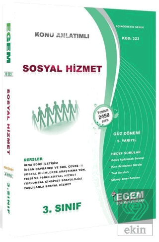 3. Sınıf 5. Yarıyıl Sosyal Hizmet Konu Anlatımlı S