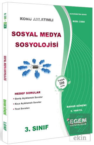 3. Sınıf 6. Yarıyıl Konu Anlatımlı Sosyal Medya So