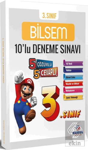 3. Sınıf Bilsem 10 lu Deneme Sınavı