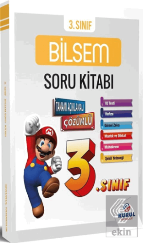 3. Sınıf Bilsem Çözümlü Soru Kitabı