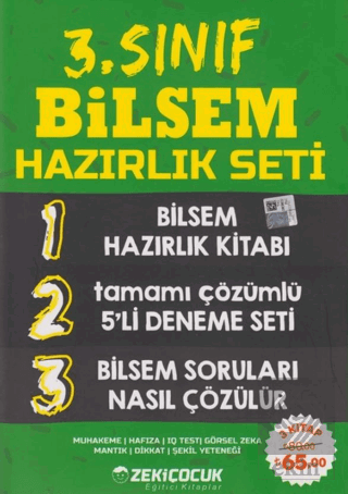 3. Sınıf Bilsem Hazırlık Seti