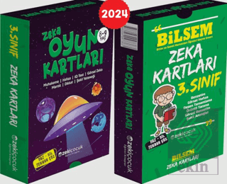 3. sınıf Bilsem Zeka Kartları / 8-9 Yaş Zeka Oyun