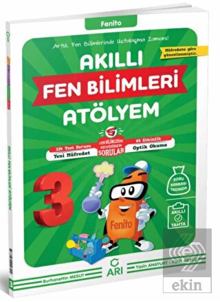 3. Sınıf Fenito Akıllı Fen Bilimleri Atölyem