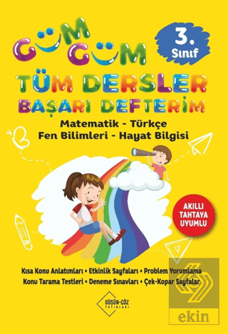 3. Sınıf Güm Güm Tüm Dersler Başarı Defterim