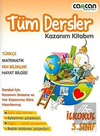 3. Sınıf Tüm Dersler Kazanım Kitabım