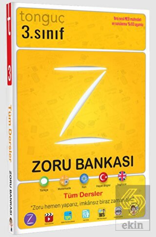 3. Sınıf Tüm Dersler Zoru Bankası Tonguç Akademi