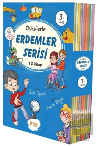 3. Sınıflar İçin Öykülerle Erdemler Serisi 10 Kita