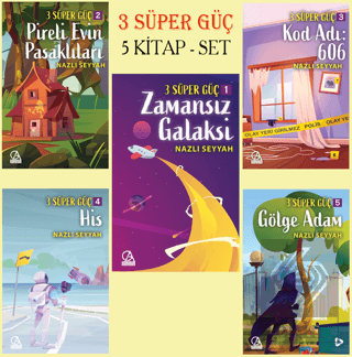 3 Süper Güç - 5 Kitap Set