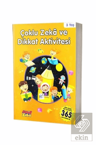 3 Yaş Çoklu Zeka ve Dikkat Aktivitesi - Turuncu Ki