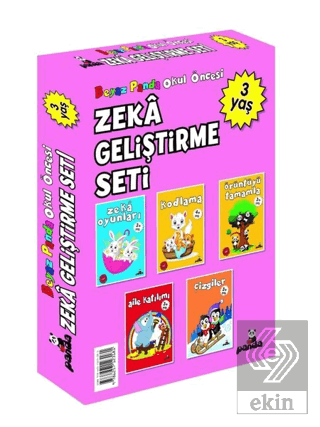 3 Yaş Zeka Geliştirme Seti (5 Kitap Takım)