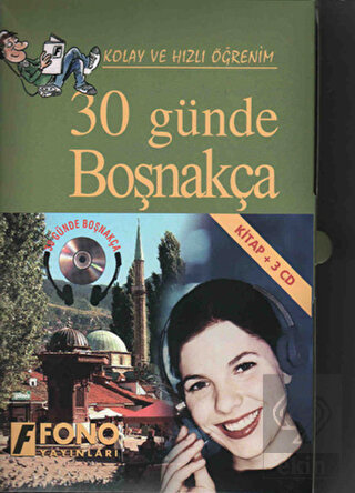 30 Günde Boşnakça (kitap + 3 CD)