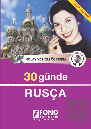 30 Günde Rusça (kitap + 2 CD)