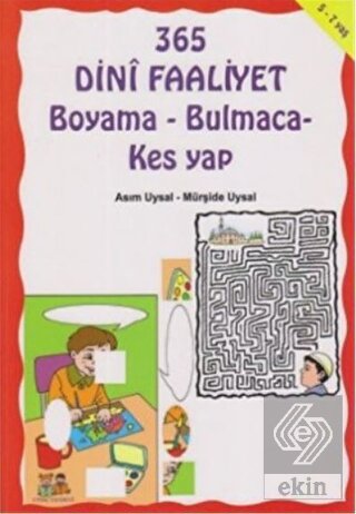 365 Dini Faaliyet Boyama - Bulmaca - Kes Yap