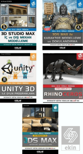 3D Eğitim Seti (5 Kitap Takım)