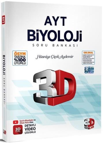 3D Yayınları AYT Biyoloji Soru Bankası