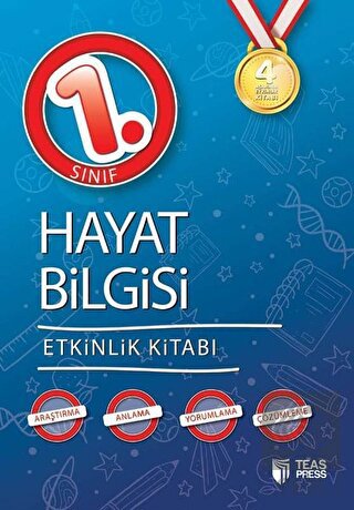 4 Aşamada Etkinlik Kitabı - 1. Sınıf Hayat Bilgisi