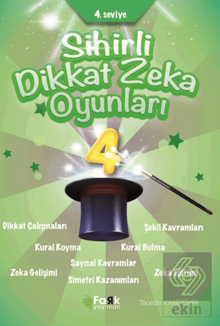 4. Seviye Sihirli Dikkat Zekâ Oyunları 4 (İlkokul)