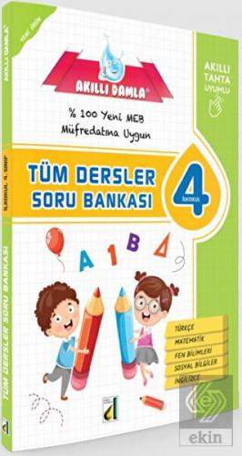 4. Sınıf Akıllı Damla Tüm Dersler Soru Bankası