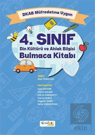 4. Sınıf Din Kültürü ve Ahlak Bilgisi Bulmaca Kita