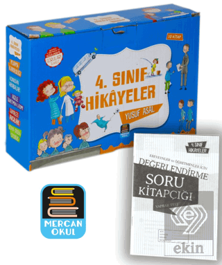 4. Sınıf Hikayeler Okuma Seti - 10 Kitap Soru Kitapçığı İlaveli