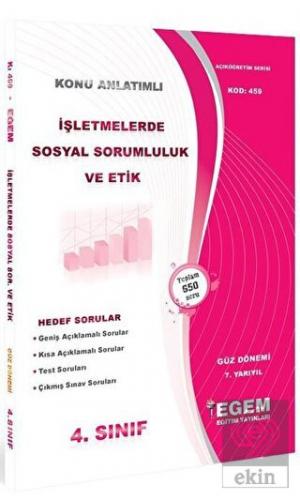 4. Sınıf İşletmelerde Sosyal Sorumluluk ve Etik He