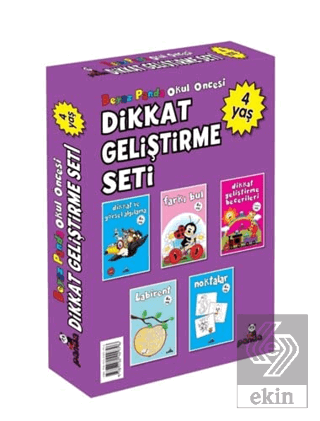 4 Yaş Dikkat Geliştirme Seti