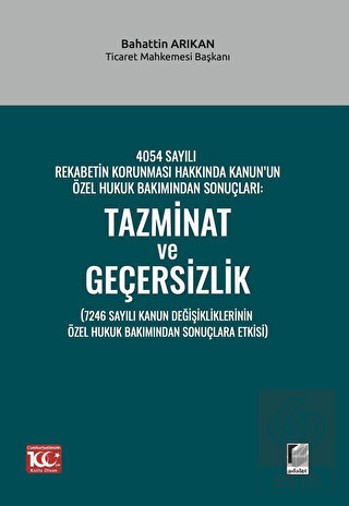 4054 Sayılı Rekabetin Korunması Hakkında Kanun'un