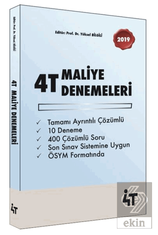 4T Maliye Denemeleri