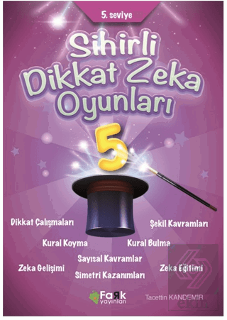 5. Seviye Sihirli Dikkat Zekâ Oyunları 5 (İlkokul)