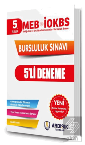 5. Sınıf 2025 Bursluluk Deneme Sınavı