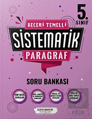 5. Sınıf Beceri Temelli Sistematik Paragraf Soru B