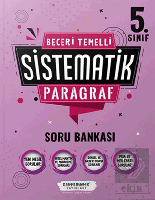 5. Sınıf Beceri Temelli Sistematik Paragraf Soru B