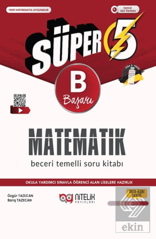 5. Sınıf matematik (B) Beceri Temelli Soru Kitabı