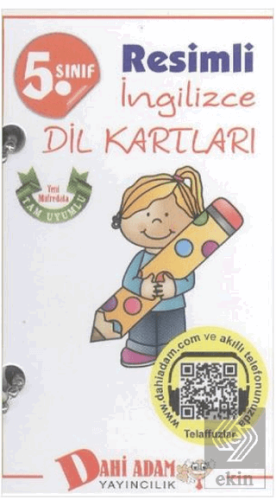 5. Sınıf Resimli İngilizce Dil Kartları