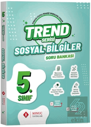 5. Sınıf Sosyal Bilgiler Trend Serisi Soru Bankası