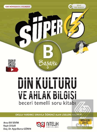 5. Sınıf Süper Din Kültürü ve Ahlak Bilgisi (B) Beceri Temelli Soru Ki