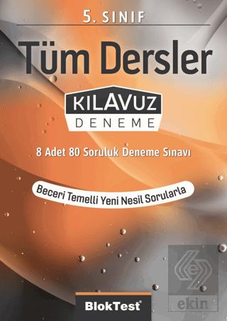 5.Sınıf Tüm Dersler Kılavuz Deneme