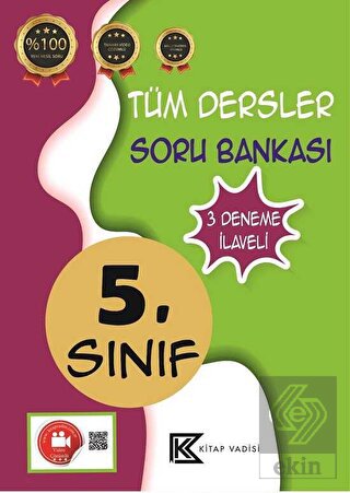 5. Sınıf Tüm Dersler Soru Bankası Kitap Vadisi Yay