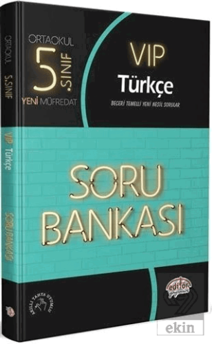 5. Sınıf VIP Türkçe Soru Bankası