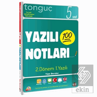 5. Sınıf Yazılı Notları 2. Dönem 1. Yazılı