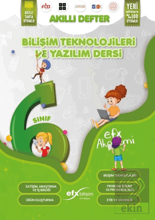 6. Sınıf Bilişim Teknolojileri ve Yazılım Dersi Akıllı Defter