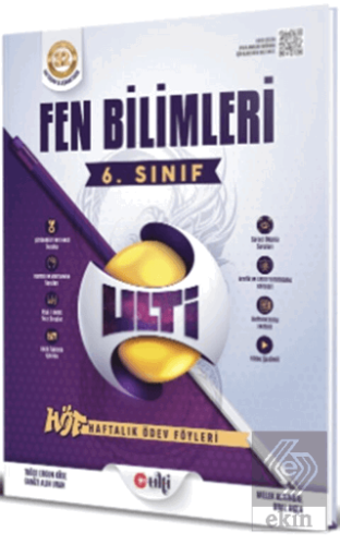 6. Sınıf Fen Bilimleri Haftalık Ödev Föyleri