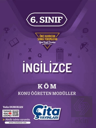 6. Sınıf İngilizce Konu Öğreten Modüller