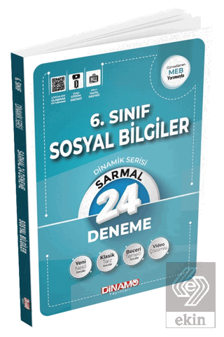 6. Sınıf Sosyal Bilgiler 24'lü Sarmal Deneme