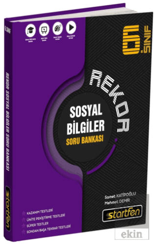 6. Sınıf Sosyal Bilgiler Rekor Soru Bankası Startf