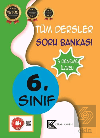 6. Sınıf Tüm Dersler Soru Bankası Kitap Vadisi Yay